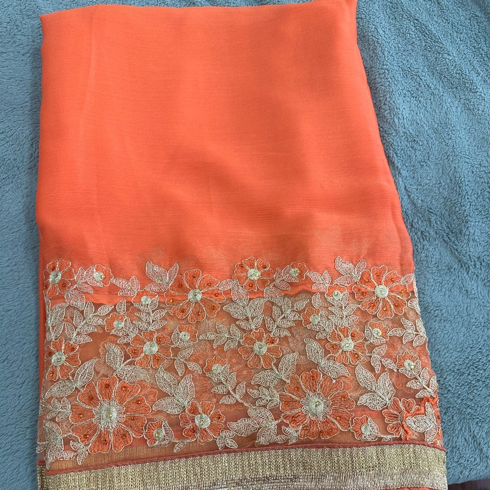 Saree used once